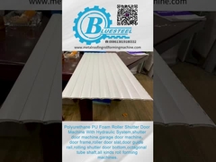 Μηχανή σχηματισμού κυλίνδρων για πόρτες διπλού δέρματος με κυλίνδρους με μπουκάλι PU με μόνωση