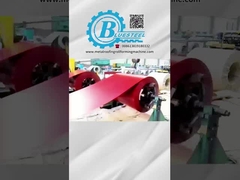 0Μηχανή σχηματισμού κυλίνδρων από χάλυβα πάχους 0,8 mm με τάση 380V/50HZ/3Phase