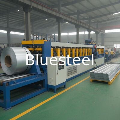 380V 50HZ 3Phase Roof Panel Roll Forming Machine with 1000mm Forming Width and 10-25m/min Forming Speed for Industrial Roof Sheet Production