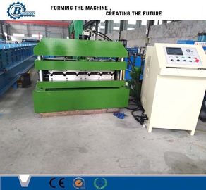 0.3-0.8mm πάχος Μηχανή σχηματισμού κυλίνδρων οροφής μετάλλου 8-15m/min Ταχύτητα σχηματισμού ±2mm Ανοχή κοπής