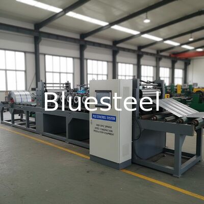 380V 50HZ 3Phase PLC Control Metal Roofing Roll Forming Machine με πάχος 0,3-0,8mm και ταχύτητα σχηματισμού 8-30m/min